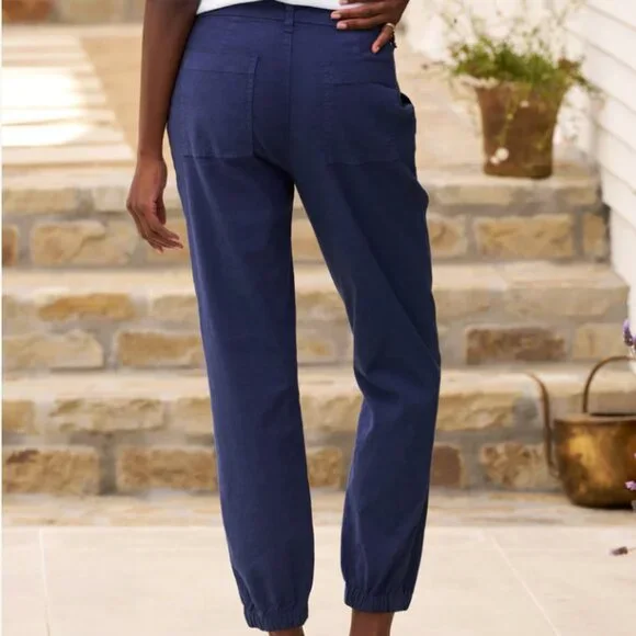 EUC Frank & Eileen Foxrock Cotton Twill Jogger Size 4 - Picture 2 of 8